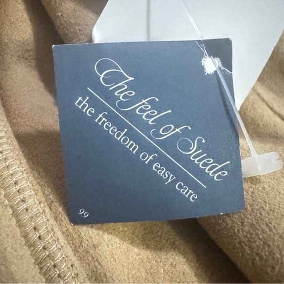 Vintage Honey Faux Suede Vest Buckskin Style – Large NWT - Picture 2 of 9